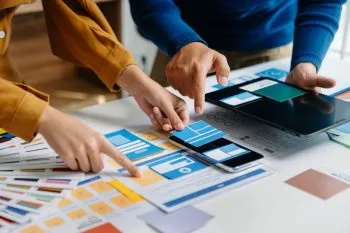 Réflexion création UX et UI pour site web performant